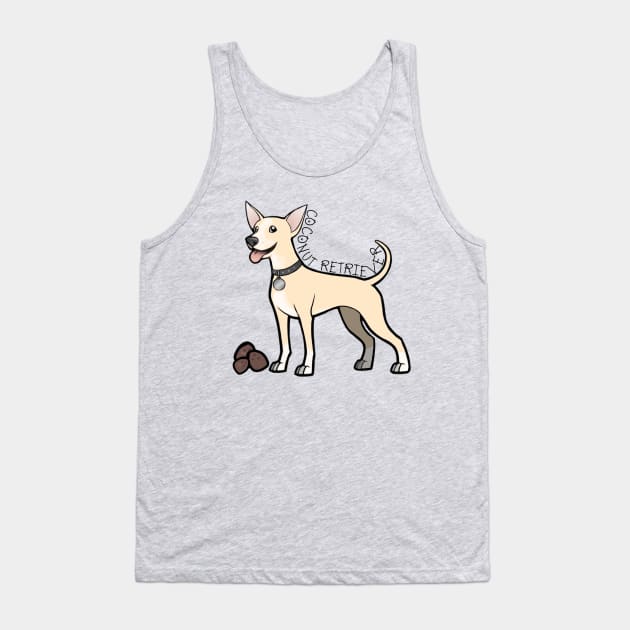 Coconut Retriever (blonde) Tank Top by SAFEstkitts